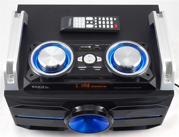 Bluetooth reproduktor Ibiza Sound SPLBOX100 ...