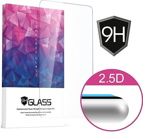 Üvegfólia Icheckey silk Tempered Glass protector Honor 8X 2.5D üvegfólia - Black Jellemzők/technológia