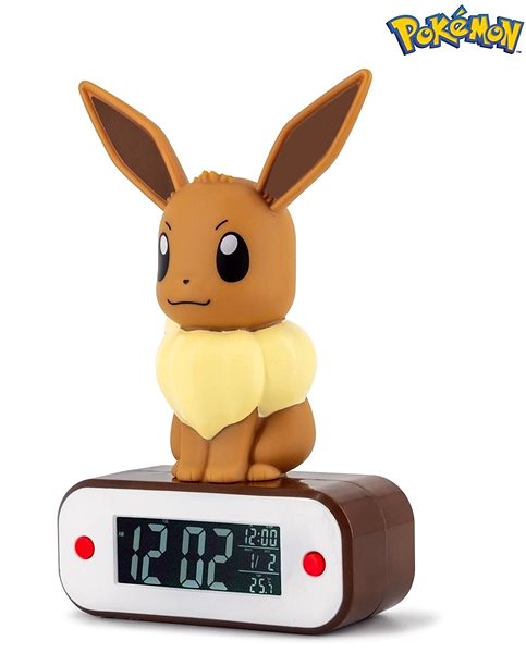Alarm Clock Bigben Pokémon EEVEE Lateral view