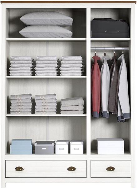 IDEA nábytek TOPAZIO 3-door wardrobe.