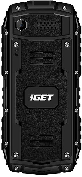Handy iGET Defender D10 Rückseite