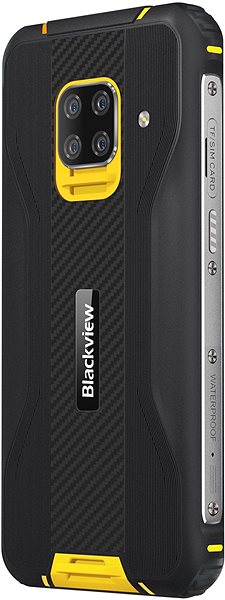 Mobile Phone Blackview GBV5100 Yellow Back page
