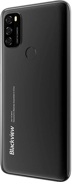 Handy Smartphone BlackView GA70 - schwarz Seitlicher Anblick