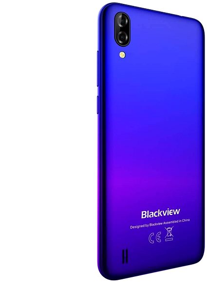 Handy BlackView GA60 Pro blau Seitlicher Anblick