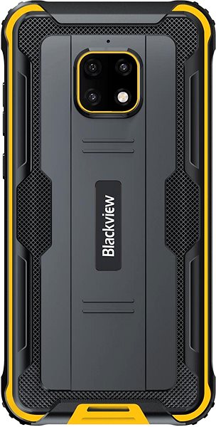 Mobiltelefon Blackview GBV4900 Pro sárga Hátoldal
