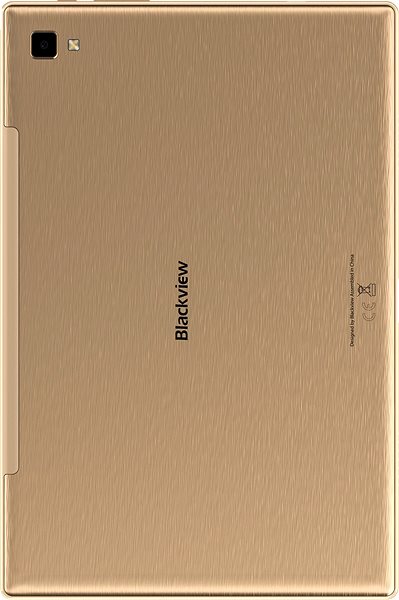 Tablet iGET Blackview TAB G8 Gold + klávesnica zdarma ENG Zadná strana