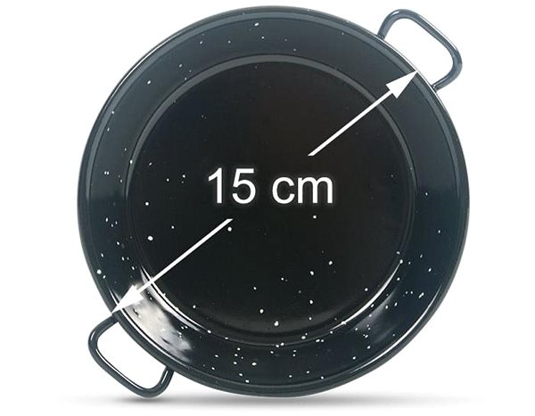 Pánev Igotrend 202110 Pánev PAELLA 15 cm mělká, 2 úchyty ...