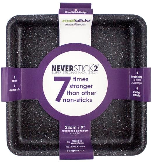 Baking Mould Eaziglide Neverstick2 - Square Baking Tin 23x23cm (1508) Package content