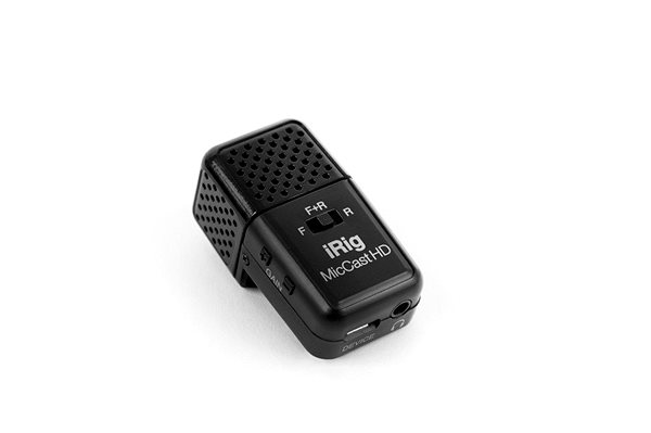 Microphone IK Multimedia iRig Mic Cast HD Lateral view