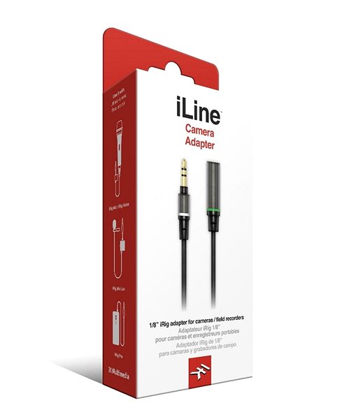 AUX Cable IK Multimedia iLine Camera Adapter Packaging/box