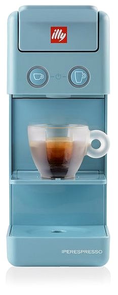 Coffee Pod Machine Illy Francis Francis Y3.3 Light Blue iperEspresso Screen