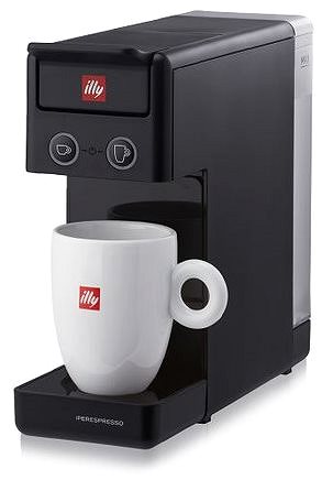 Coffee Pod Machine Illy Francis Francis Y3.3 Black iperEspresso Lateral view