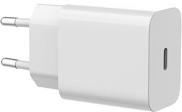 Netzladegerät Xiaomi Imilab USB-C Power Adapter 20W + Lightning Cable Seitlicher Anblick