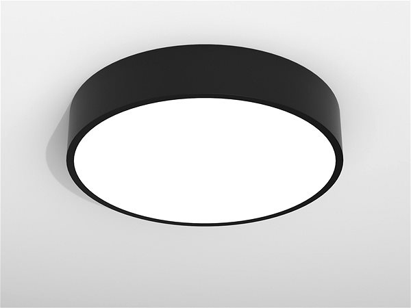 Ceiling Light Immax NEO RONDATE Smart ceiling light 60cm 50W black Zigbee 3.0 Lifestyle