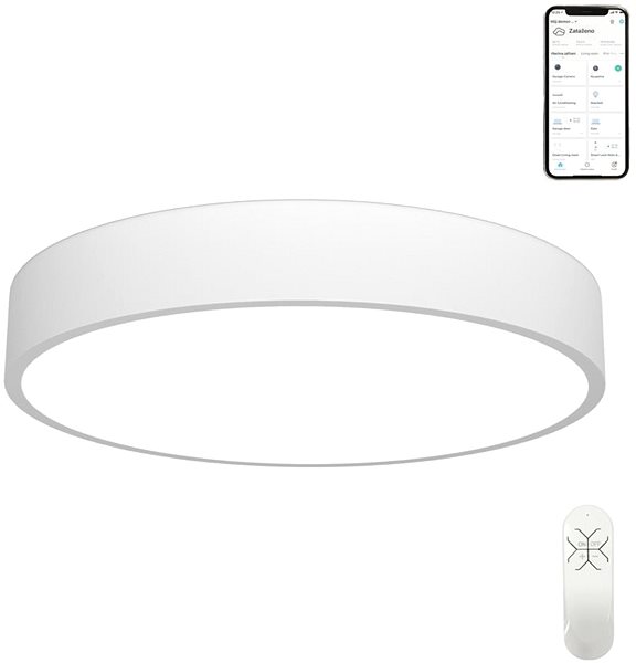 Ceiling Light Immax NEO RONDATE 07028L Smart, 80cm, 65W, White Features/technology