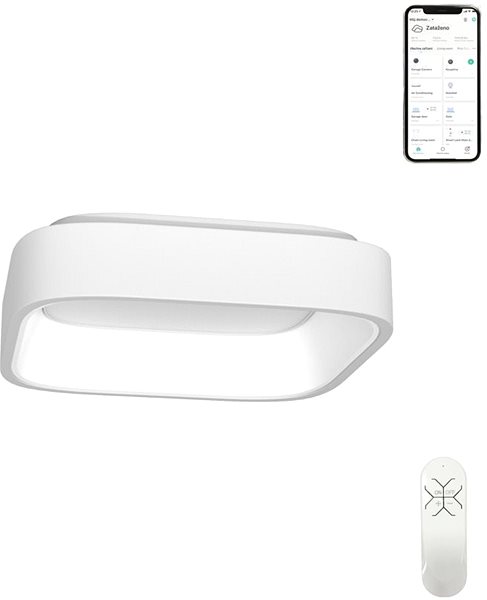 Ceiling Light Immax NEO TOPAJA 07032L Smart, 60cm, 47W, White Features/technology