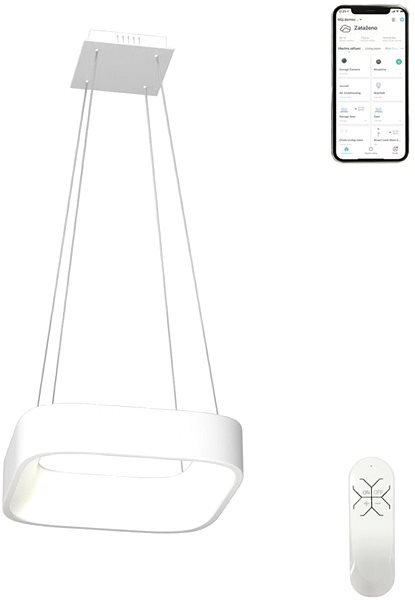 Ceiling Light Immax NEO TOPAJA Smart pendant light 45cm 36W white Zigbee 3.0 Features/technology
