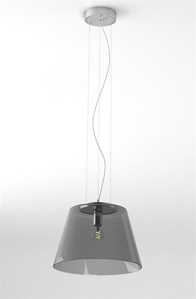 Ceiling Light Immax NEO CONO 07054L Smart 32cm Smoky Glass Lifestyle