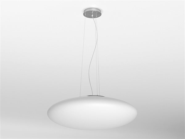 Ceiling Light Immax NEO ELIPTICO 07055L Smart 60cm White Glass Lifestyle