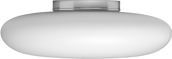 Ceiling Light Immax NEO FUENTE 07062L Smart 60cm White Glass Lateral view