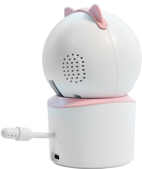 Überwachungskamera IMMAX Neo Lite Smart Security Innenkamera Baby, 355° 50° P/T, WiFi, 4MP, rosa ...