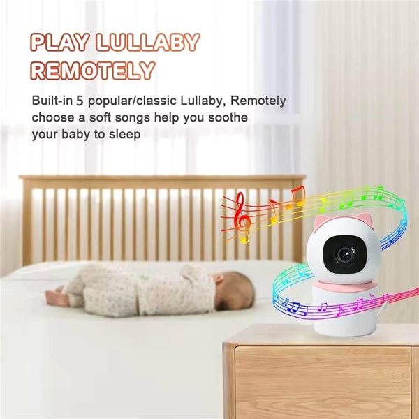 IP kamera IMMAX Neo Lite Smart Security vnútorná kamera Baby, 355° 50° P/T, WiFi, 4MP, ružová ...