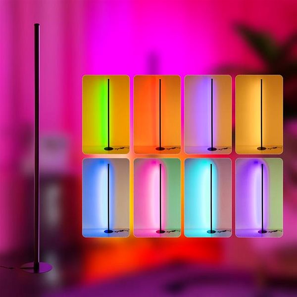 Stojací lampa IMMAX NEO LITE Smart Ambiente, 150 cm, 12 W,  RGB barevná, stmívatelná, WiFi ...