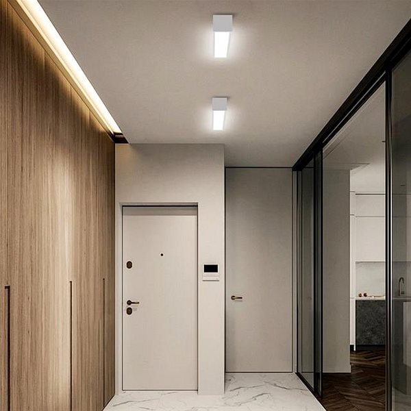 Ceiling Light IMMAX NEO LITE LUNGO Smart, White, 58 cm 20W 1520lm Tuya WiFi BEACON ...
