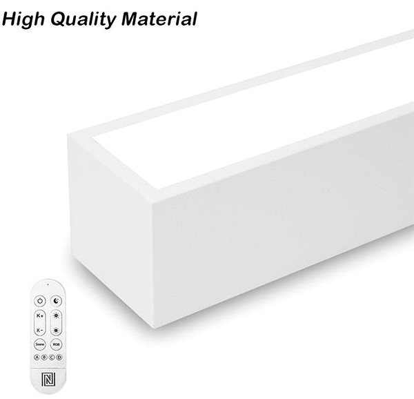 Ceiling Light IMMAX NEO LITE LUNGO Smart, White, 90 cm 29W 2204lm Tuya WiFi BEACON ...