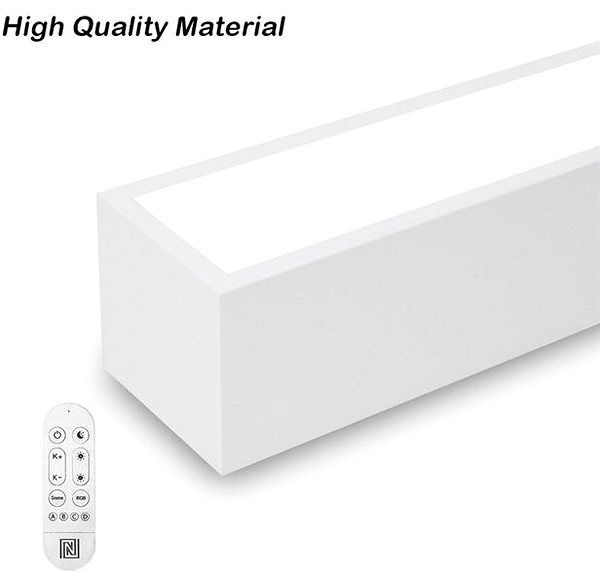 Ceiling Light IMMAX NEO LITE LUNGO Smart, White, 120cm 38W 2882lm Tuya WiFi BEACON ...
