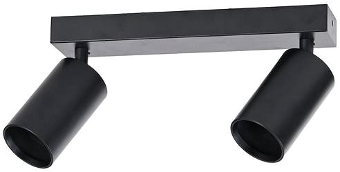 Deckenleuchte IMMAX NEO LITE PUNTO-2 Smart Spot, schwarz, Netzteil 2xGU10 6W, RGB+CCT WiFi BEACON ...