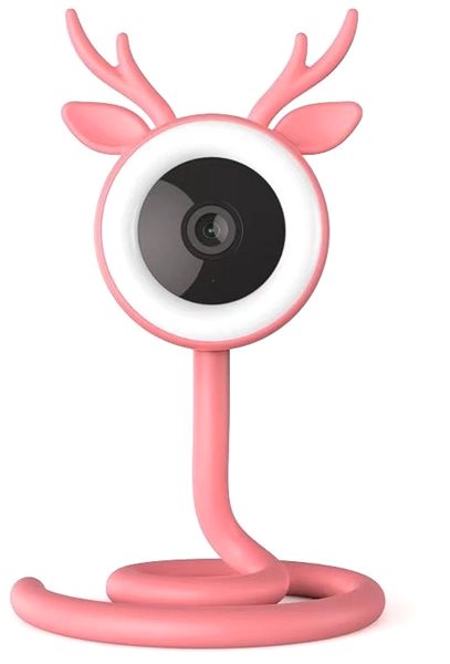 Dětská chůvička IMMAX NEO LITE Smart Security Baby Monitor WiFi 2,4GHz, 4MP, růžová ...
