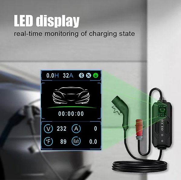 Nabíjecí stanice pro elektromobily IMMAX Cestovní nabíjecí stanice pro elektromobily EV/PHEV AC Type 2 11 kW ...