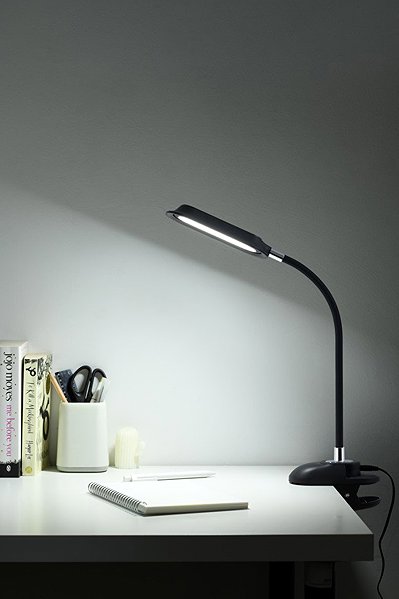 Tischlampe IMMAX CLIP LED CCT 7,5 W, schwarz ...