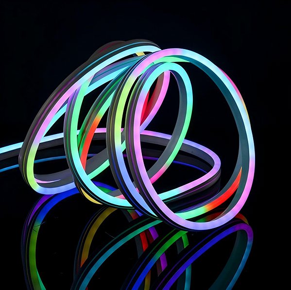 LED-Streifen IMMAX NEO LITE Smart NEON RGBIC, WiFi, 5 m, TUYA, IR-Fernbedienung, Beacon ...