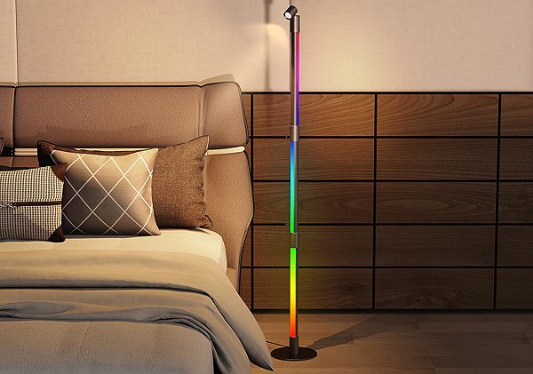 Stehlampe IMMAX NEO LITE Smart Ambiente 135 cm, 12W, RGB farbig, dimmbar, WiFi ...