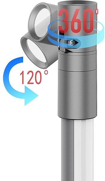 Stehlampe IMMAX NEO LITE Smart Ambiente 135 cm, 12W, RGB farbig, dimmbar, WiFi ...