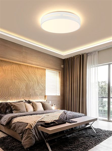 Ceiling Light Immax NEO LITE PERFECTO Smart ceiling light D30cm, 24W white Tuya Wi-Fi Lifestyle