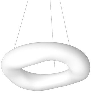 Stropné svietidlo Immax NEO PULPO Smart stropné svietidlo 91 cm 60 W biele Vlastnosti/technológia
