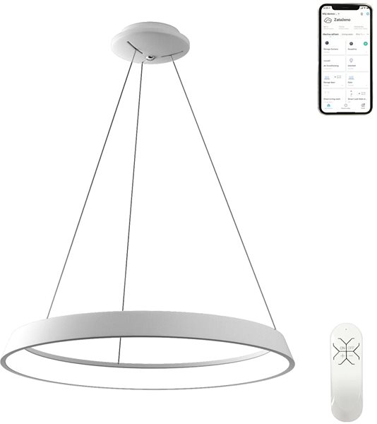 Mennyezeti lámpa Immax NEO LIMITADO intelligens függő lámpa 80cm 48W fehér Zigbee 3.0 Jellemzők/technológia