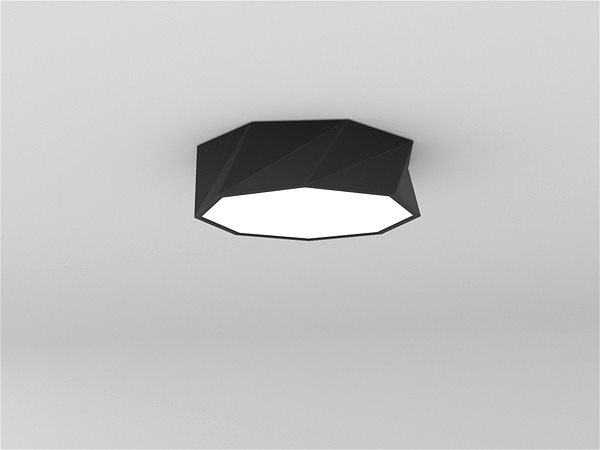 Ceiling Light Immax NEO DIAMANTE Smart ceiling light 40cm 31W 1850lm black Zigbee 3.0 Lifestyle