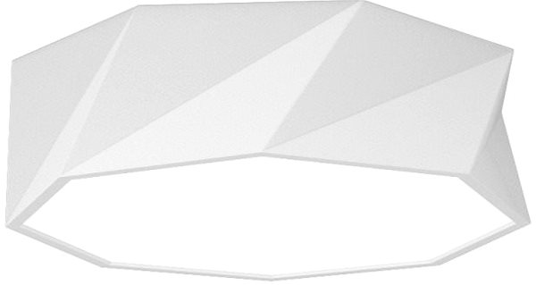 Stropné svietidlo Immax NEO DIAMANTE Smart stropné svietidlo 40cm 31W 1850lm biele Zigbee 3.0 Screen