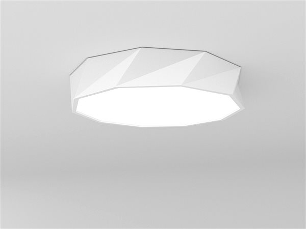 Ceiling Light Immax NEO DIAMANTE Smart ceiling light 60cm 43W 3450lm white Zigbee 3.0 Lifestyle