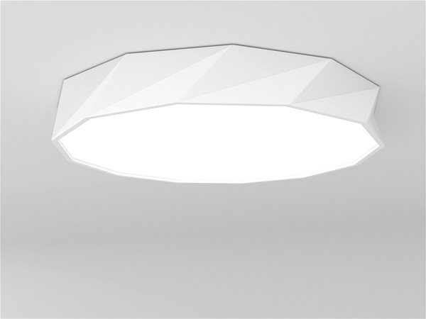 Ceiling Light Immax NEO DIAMANTE Smart ceiling light 80cm 60W 4450lm white Zigbee 3.0 Lifestyle