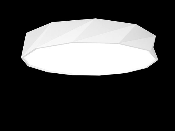 Ceiling Light Immax NEO DIAMANTE Smart ceiling light 80cm 60W 4450lm white Zigbee 3.0 Lifestyle