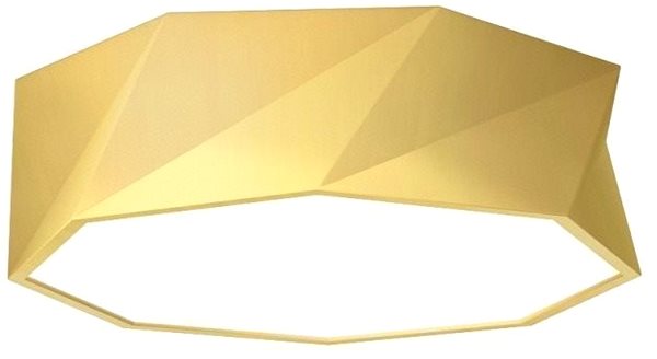 Stropné svietidlo Immax NEO DIAMANTE Smart stropné svietidlo 40cm 31W 1850lm zlaté Zigbee 3.0 Screen