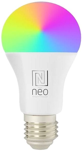 LED izzó IMMAX NEO Smart szett 3x LED izzó E27 11W RGB+CCT színes és fehér, dimmelhető, Zigbee ...