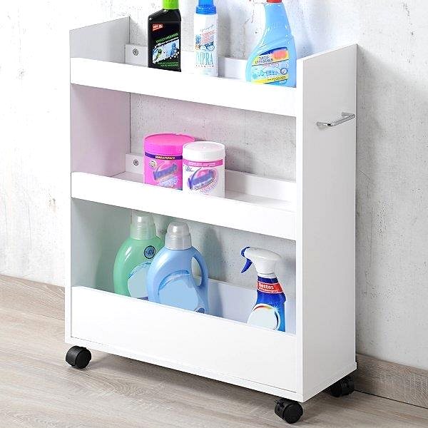 Shelving Unit Kesper Alcove shelf with shelves, white melamine ...
