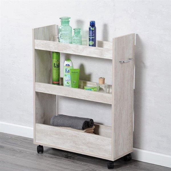 Shelf Kesper Alcove shelf with shelves, bleached look ...