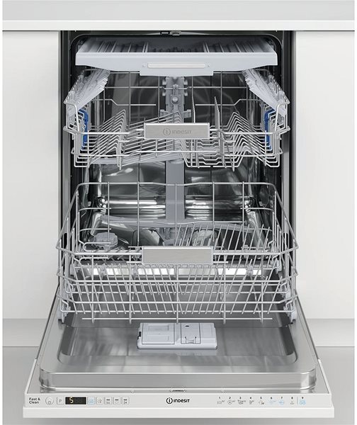 Beépíthető mosogatógép INDESIT DIO 3T131 A FE Képernyő